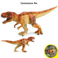 โมเดลของเล่นไดโนเสาร์ยุคจูราสสิก18ซม. Kids Toys ของตกแต่งหุ่น Tyrannosaurus Rex ตุ๊กตาขยับแขนขาได้ T-Rex สีเหลืองสำหรับเด็กผู้ชาย