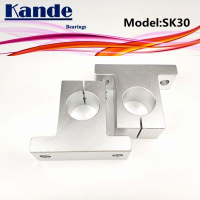 【HOT】▦℗ Kande Bearings 2pcs SK30 30mm shaft support for printers sliding