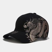 Printing Chinese Dragon Men 39;s Baseball Caps Totem Belief Women 39;s Cotton Snapback Hat Outdoor Sun Protection Gorras Trucker Cap