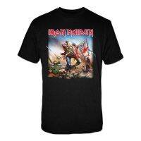 เหล็ก Maiden the Trooper Heavy Power Metal T-shirt ชาย / หญิง