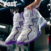 【Ready】? Walt genuine basketball shoes mens summer sports breathable student sports shoes trendy womens non-slip wear-resistant sneakers high top