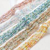 2.5mm Colorful Glass Bead Cube Shape Shiny HIgh Quality Loose Bead Diy Jewelry Making