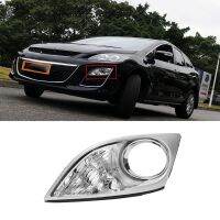 Front Bumper Corner Light Cover Fog Light Cover Fog Lamp Hood for Mazda CX7 CX-7 2009-2011