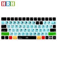 HRH DaVinci Resolve Functional Shortcuts Hotkey Silicone Keypad Covers Skins Protective Film For Apple Magic MLA22B/A US Version Basic Keyboards