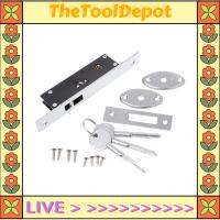 TheToolDepot ✪ ประตูบานเลื่อนอะลูมินัมอัลลอยทนทานล็อคสลักลิ่มชนิดมีเกลียวรูปกากบาทล็อคตะขอสำหรับประตูกรอบแว่นตา