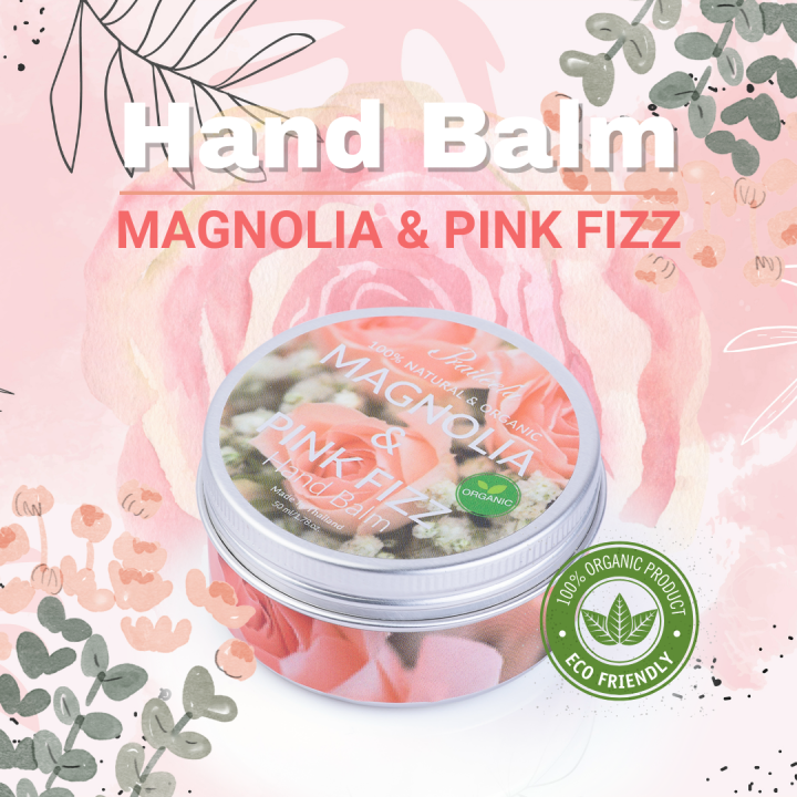 praileela-magnolia-amp-pink-fizz-hand-balm-บำรุงเล็บ-บำรุงผิวมือ-เล็บ-บาล์ม
