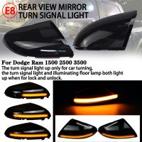 2Pieces Sequential Lamp Side Rearview Mirror Dynamic Indicator Blinker LED Turn Signal Light For Dodge Ram 1500 2500 3500