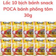 Bánh snack POCA bánh phồng tôm bịch 30g