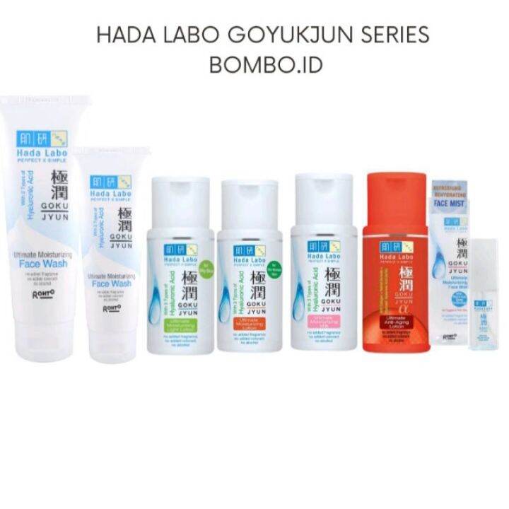 Hada Labo Gokujyun Series Ultimate Moisturizer Premium Lotion Face