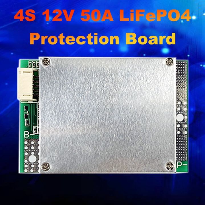 4s-12v-50a-bms-lifepo4-lithium-battery-protection-board-with-power-battery-balance-enhance-pcb-protection-board