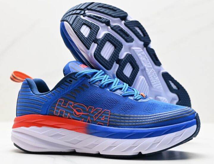 HOKA ONE W BONDI 6 Functional cushioned Running Shoes Foam men's Shoes