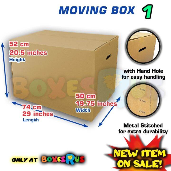 {Storage box} Extra Large Storage Box Heavy Duty Moving with Hand Holes
