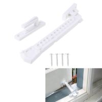 Windows Brace With Screw Window Sash Lock Baby Child Safety Latch window stopper Stay Catch Limiter Fixator Artifact