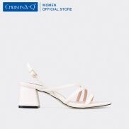 Xăng đan mũi vuông dây mảnh Christina-Q XDN258