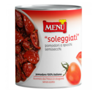 เมนู มะเขือเทศสไลส์ จากอิตาลี 800 กรัม - Soleggiati Slices Tomatoes 800g Menu brand from Italy