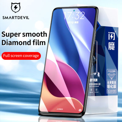 SmartDevil ฟิล์มกระจก Super smooth Diamonds Screen Protector For POCO F3 POCO F5 Pro Xiaomi 13T Mi 13T Pro Xiaomi 12T Pro Poco F4 POCO X3 GT Xiaomi 13 Redmi K60 Ultra&nbsp;K60 Pro K60E K50 Ultra K40S K40 Pro K50 Pro Tempered Glass Film Anti-fingerprint