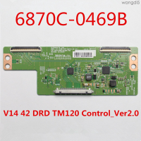 บอร์ดทดสอบ 6870C-0469B T-Con สําหรับทีวี LG LG TV T Con Board V14 42 DRD TM120 Control_Ver2.0