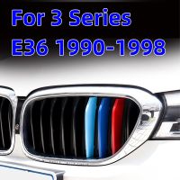 สำหรับ BMW 3 Series E36 1990-1998รถ3D M จัดแต่งทรงผมกระจังหน้าตัดกันชนปกแถบสติกเกอร์อุปกรณ์ตกแต่งภายนอก