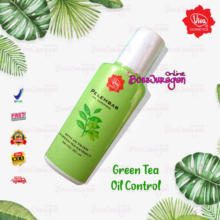 (green tea) VIVA Pelembab Green Tea Oil Control 30ml Lazada Indonesia