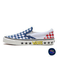 [ของแท้ ส่งฟรี PRE-ORDER] VANS UA CLASSIC SLIP-ON 98 DX [DIAMOND CHK BLU] VN0A7Q58Y6Z