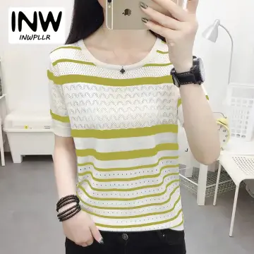 Fashion Summer Women Camouflage Loose T Shirt Short Sleeve Casual Ladies  Tops Summer Bandage Hollow Out T-Shirt Tops