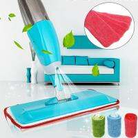 【TIMIN Home Tools】 2019สเปรย์น้ำในครัวเรือน Flat Mop 360 Spin Head และ Red Cleaning Cloth Dry Home Tools