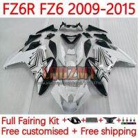 กรอบสำหรับ YAMAHA FZ6 R FZ 6R FZ-6R FZ6R 2009 2010 2011 2012 2013 2014 2015 09 10 11 12 13 14 15 31No ขาวมุก3