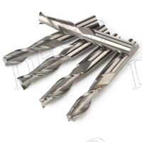 เครื่องตัดเกลียวขลุ่ยคู่ 5x 4x28mm CNC Router Bits ไม้อะคริลิค เจาะ