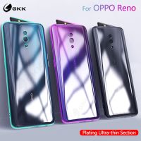 （A Boutique） GKK Original Slim Case สำหรับ OPPO Reno 10X ซูมป้องกันเต็มรูปแบบโปร่งใสชุบ TPU Funda