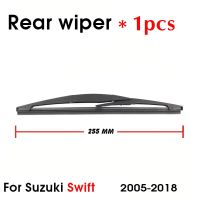 ที่ปัดน้ำฝนรถยนต์ขนาด2005-2018มม. 255แฮทช์แบค Swift Suzuki สำหรับที่ปัดน้ำฝนกระจกหน้ารถที่ปัดน้ำฝนหลังใบปัดน้ำฝนด้านหลัง