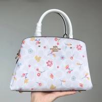 2023 new May C8340 C8216 Lillie Diagonal Bag Female Portable Zipper Sandwich pvc Printed Jasmine