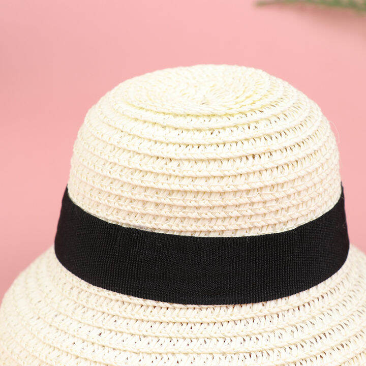 lowest-price-mh-ตุ๊กตาแฟชั่น-house-hand-woven-straw-hat-สำหรับ1-6ตุ๊กตาอุปกรณ์เสริมตกแต่ง