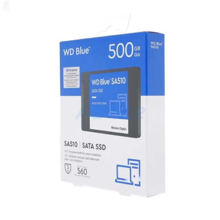 ลด-50-พร้อมส่ง-wd-500-gb-ssd-เอสเอสดี-sata-blue-sa510-wds500g3b0a-3d-nand-ขายดี