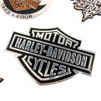 สัญลักษณ์มอเตอร์ Harley สไตล์ย้อนยุคโลโก้รถจักรยานยนต์ Harley