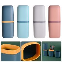 New Portable Toothbrush Holder Box Outdoor Travel Camping Toothbrush Storage Organizer Case Bathroom Accessories Toothpaste Box