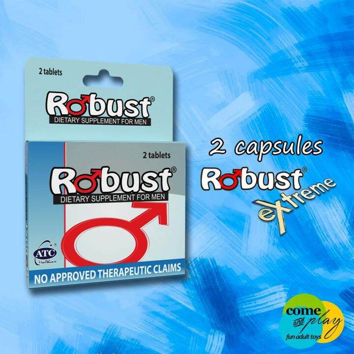 ATC HEALTH Robust Vitamin Supplement for Men Blister pack of 2s | Lazada PH