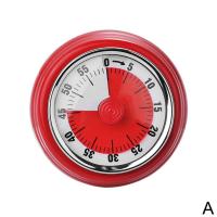 4 Colors Portable Magnetic Timer For Kitchen Cook Accessories Shower Stopwatch Alarm Clock Manual Multi-purpose Round Countdown