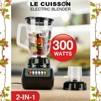 เครื่องปั่นอาหาร LE CUISSON เครื่องปั่น ความจุ 1.5ลิตร 2 in 1 เครื่องปั่นคั้นน้ำผลไม้ บดอาหาร  ปรับความเร็วได้ 4 ระดับ