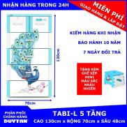 Tủ nhựa Duy Tân TABI-L 5 tầng tặng Ghế xếp MINI Duy Tân