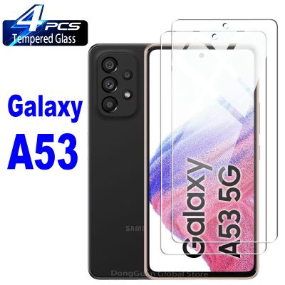 Samsung Mobile Phone A53 5g Screen Protector - 2/4pcs Tempered Glass Samsung - Aliexpress
