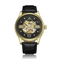 [COD] sewor mens watch automatic mechanical hollow new through the bottom