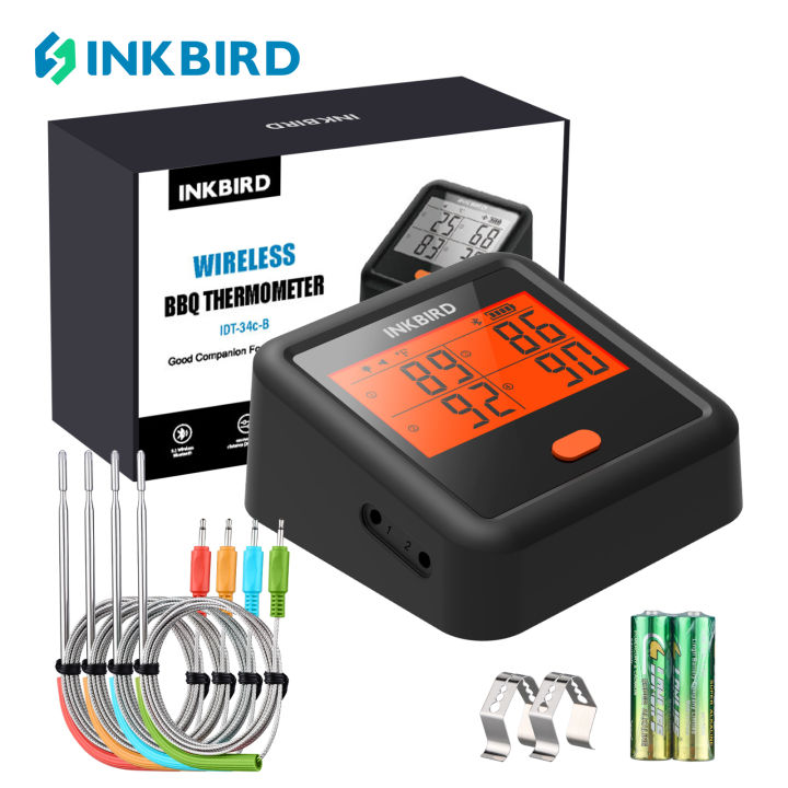 Inkbird Bluetooth Grill BBQ Meat Thermometer with Dual Probes Digital