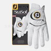 [ จัดส่งด่วน ]Footjoy StaSof ถุงมือผู้ชายกอล์ฟหนังแท้จับหนังแกะได้ดี