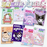 New Sanrio Hello Kitty Japanese Sticker Book Corner Creature Goo Card Cartoon Cute Sticker Kulome Melody Hand Account Decoration