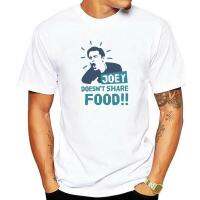 TV T Shirt Show Friends Joey Doesnt Share Food Round Neck Vintage Tees Men T-Shirts Short Sleeves Plus Size 100% Cotton