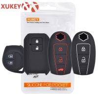 SHJGKFD Silicone Remote Key Fob Case For Suzuki Swift SX4 SCORSS Grand Vitara Kizashi Ignis Baleno Liana Alto Splash XL-7 Shell Cover