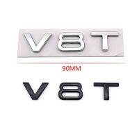 ตัวอักษรตัวเลขบูตแผ่นบังโคลนหลังข้างปีก2คู่ ABS V8T สัญลักษณ์แต่งรถ