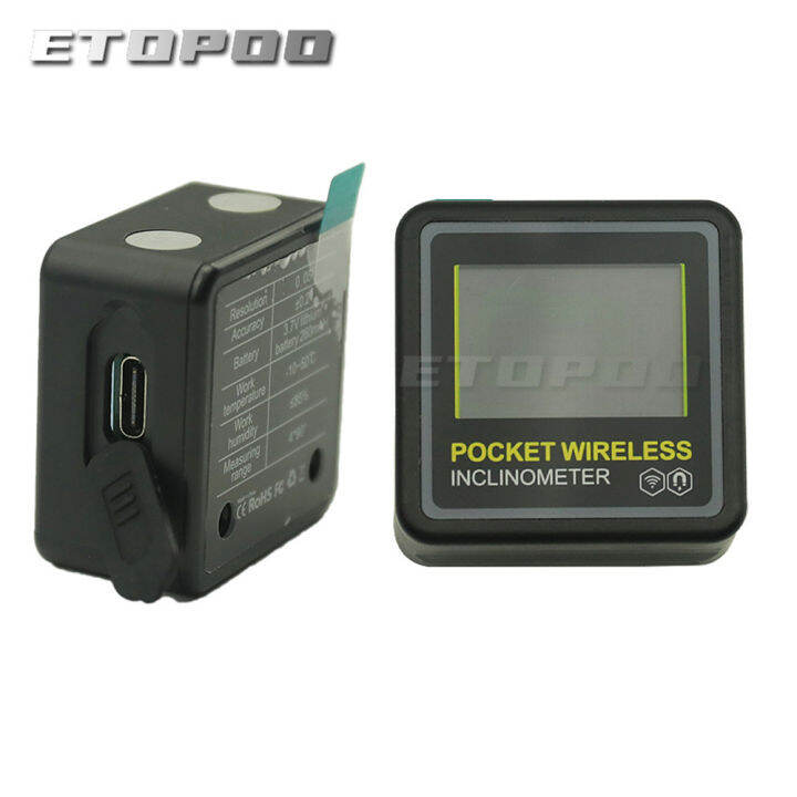 etopoo-ตัววัดมุมดิจิตอลไร้สายแบบพกพา-wi-fi-ขนาดเล็ก-alas-magnetik-ได้อย่างแม่นยำมาตรวัดมุมดิจิตอลเครื่องวัดองศาไฟฟ้า0-2-พร้อมเครื่องมือวัดระดับบลูทูธ