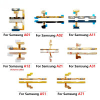 ปุ่มเปิดปิดสวิทช์ไฟปริมาณใหม่ที่สายเคเบิ้ลหลักสำหรับ Samsung Galaxy A01 A02 A11 A21 A31 A12 A71 A51