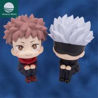 PVC อะนิเมะสะสม AVIANA สำหรับเป็นของขวัญ Jujutsu Kaisen Gojo Satoru ตุ๊กตาขยับแขนขาได้ Itadori Yuji